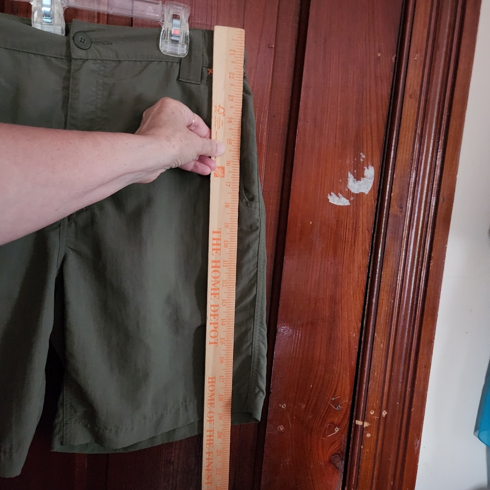 Orvis Bermuda Shorts Womens Medium Army Green - Picture 4 of 9